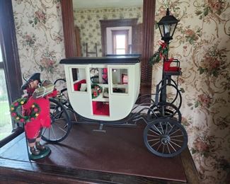Christmas carriage
