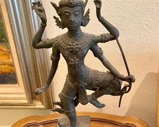 cast metal Hindu figure