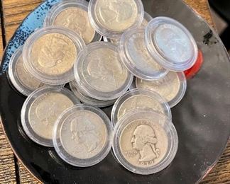 Silver quarters 
