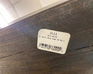 Restoration Hardware furniture