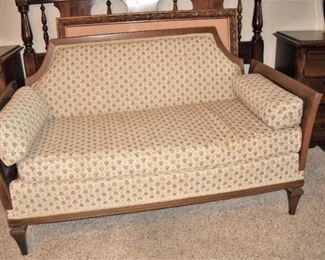 Mid-century settee