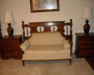 Queen headboard, matching nightstands.