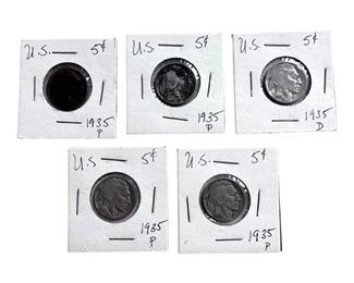 1935 Indian Head Nickel