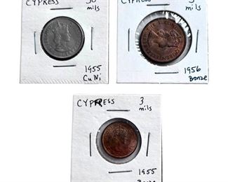 Collectible Coins from Cypress