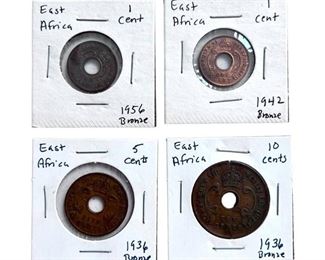 Collectible Coins from East Africa