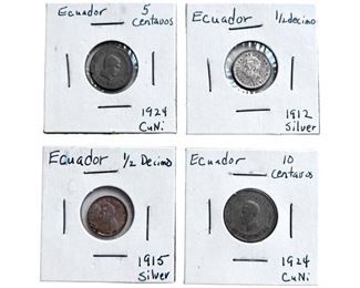 Collectible Coins from Ecuador
