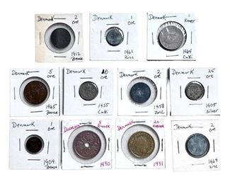 Collectible of Valuable Coins from Denmark