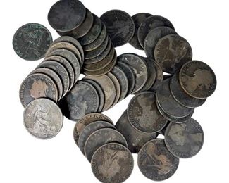 Collection of Valuable Antique Coins from Great Britain
