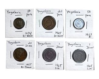Collection of Valuable Coins from Yugoslavia