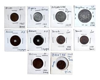 Collection of Valuable International Coins