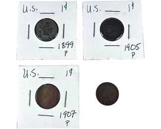 Indian Head Penny Coins