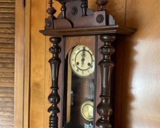 Antique clock, working