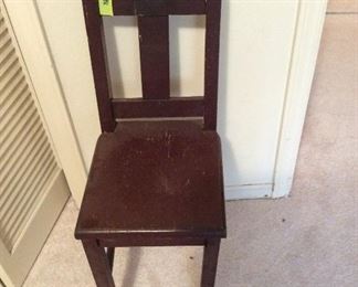Child’s antique chair