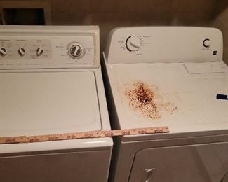 Kenmore Clothes Washer Dryer
