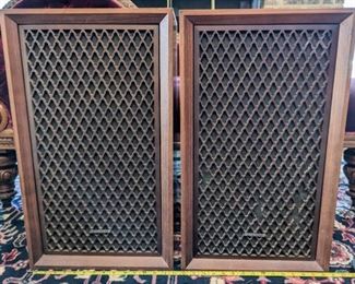 Pair Of Vintage Seventies Sonics AS331 Speakers