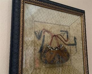 John-Richard Beaded Bag Art