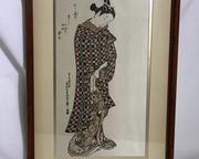 wframed chinese silk painting2261 t
