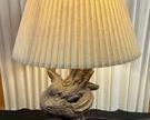 wmcm 1970s stnola ceramic driftwood lamp with makers mark2551 t