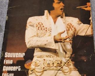 elvis souvenir program