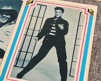 elvis trading cards