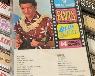 vintage elvis cassette
