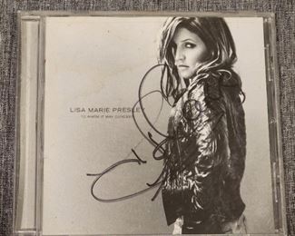 signed lisa marie presley