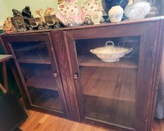 Nice, Old Display Case / Hutch