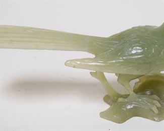 1016	JADE BIRD, APPROXIMATELY 7 IN X 3 3/4 IN HIGH
