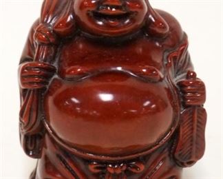 1050	CARVED STONE ASIAN FIGURE, APPROXIMATELY 4 1/4 IN HIGH
