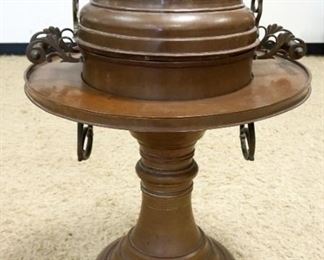 1071	LARGE ASIAN MULTISECTION COPPER VESSEL, APPROXIMATELY 24 IN X 36 IN HIGH
