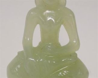 1094	CARVED JADE DEITY, APPROXIMATELY 6 IN HIGH
