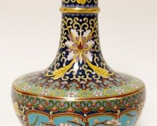 1162	CLOISONNE VASE, APPROXIMATELY 7 1/2 IN HIGH
