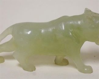 1235	JADE CARVED LION, APPROXIMATELY 2 1/4 IN HIGH

