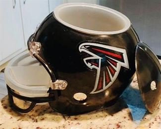 Falcons helmet serving bowl/ice bucket