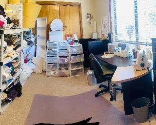 Fun sewing room 