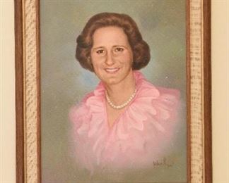 Lot #34 - Oil Portrait