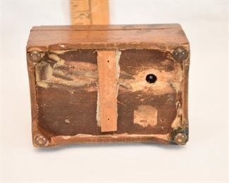 Lot #90 - Antique Wooden Music Box
