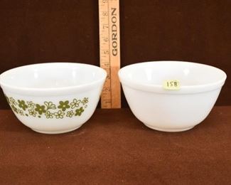 Lot #158 - Vintage Pyrex Serving Bowls