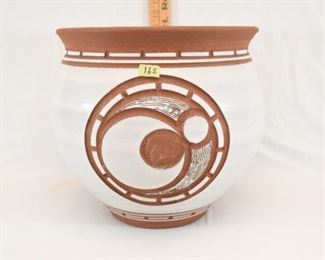 Lot #165 - Signed Pottery Planter