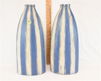 Lot #172 - Pottery Vases