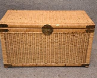 Lot #216- Wicker Basket 