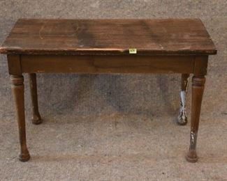 Lot #230 Piano Bench 