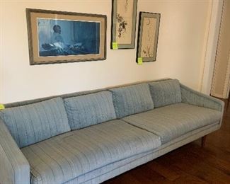 lovely mid century extra long  sofa, great condition