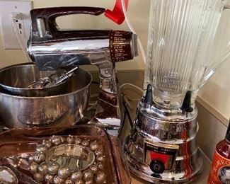 Waring blender, chrome!