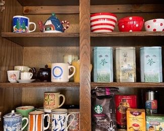 mugs, tea, coffee