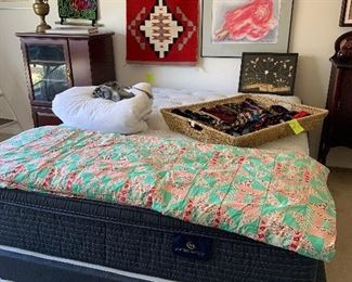 Queen mattress set, heated queen mattress pad