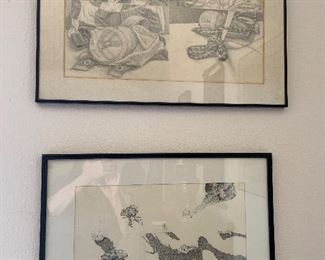 original pencil art by owner