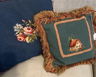 needlework pillows