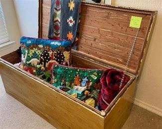 very old cedar lined chest