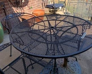 vintage wrought iron patio stuff